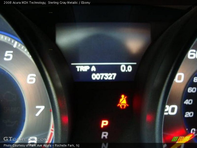 Sterling Gray Metallic / Ebony 2008 Acura MDX Technology