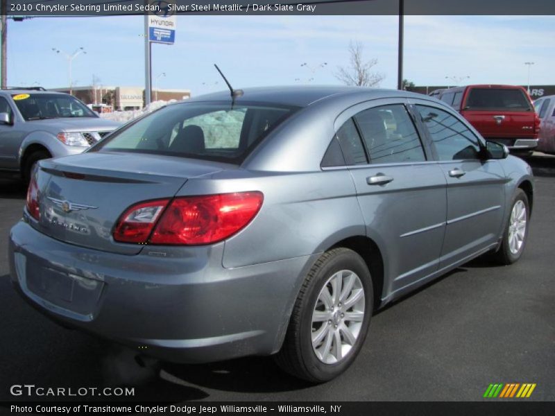  2010 Sebring Limited Sedan Silver Steel Metallic