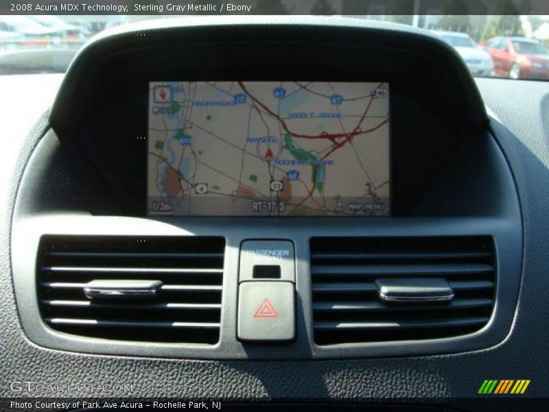 Sterling Gray Metallic / Ebony 2008 Acura MDX Technology