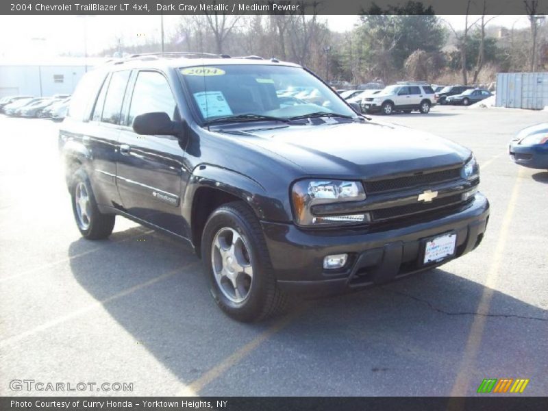 Dark Gray Metallic / Medium Pewter 2004 Chevrolet TrailBlazer LT 4x4