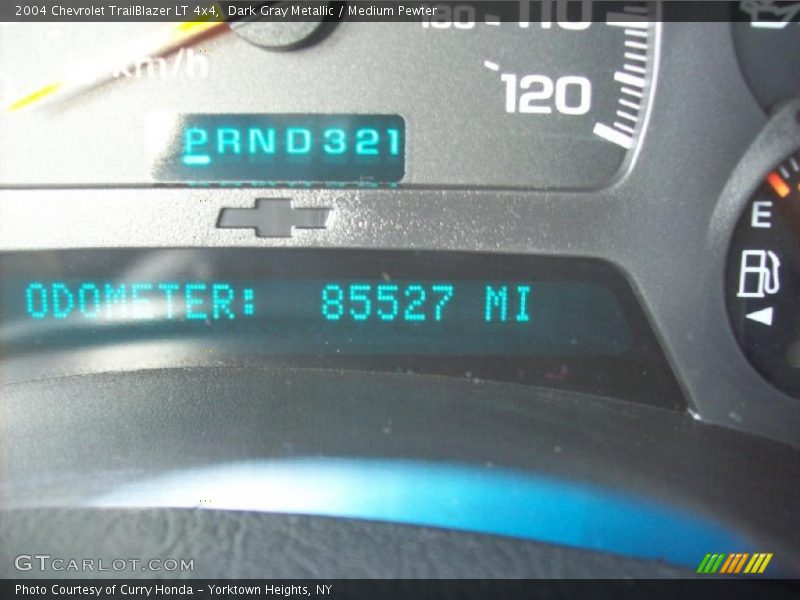 Dark Gray Metallic / Medium Pewter 2004 Chevrolet TrailBlazer LT 4x4