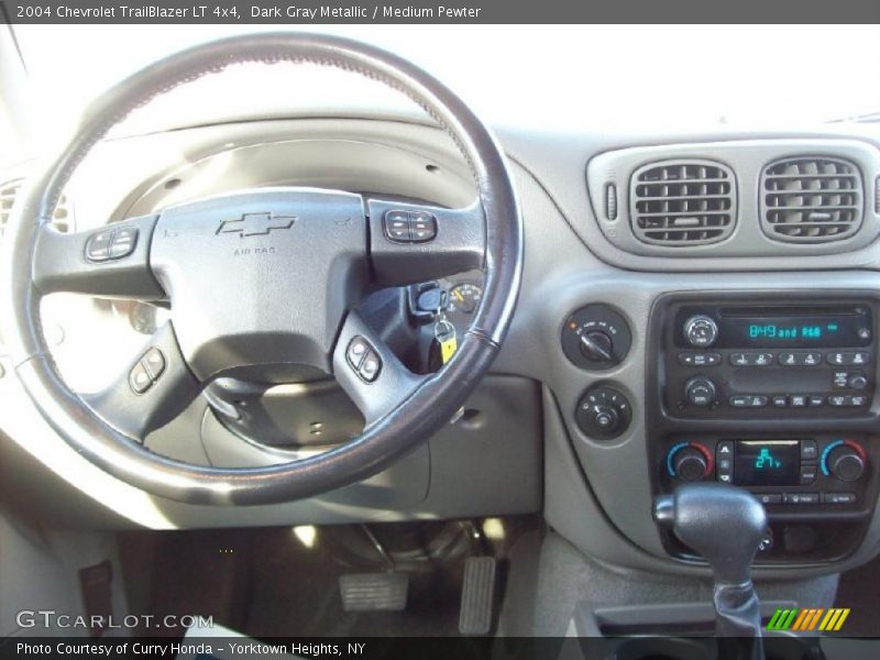 Dark Gray Metallic / Medium Pewter 2004 Chevrolet TrailBlazer LT 4x4