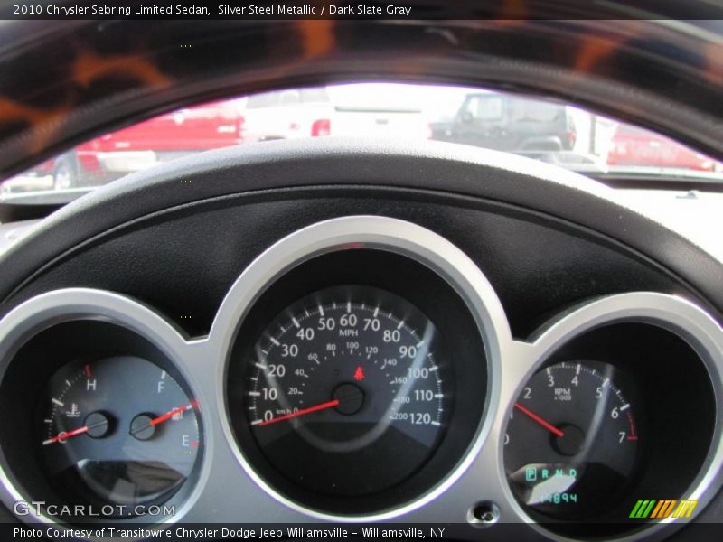  2010 Sebring Limited Sedan Limited Sedan Gauges