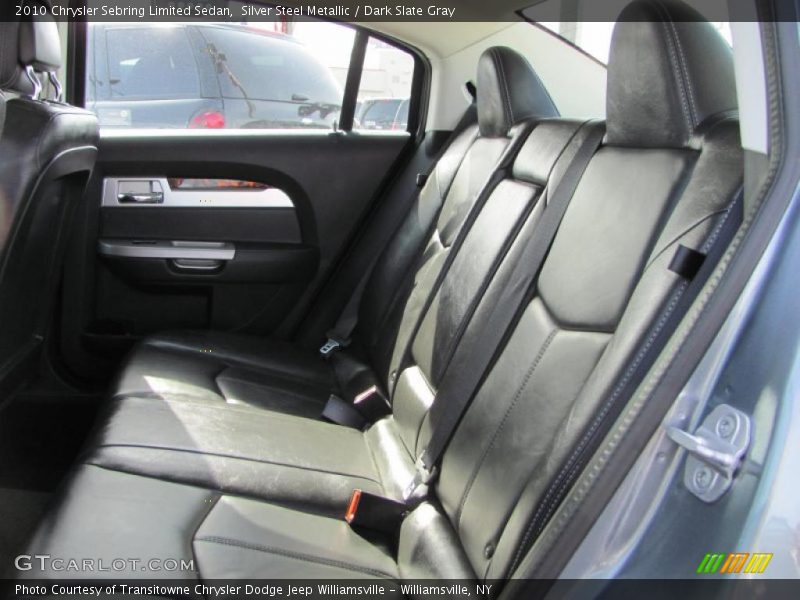  2010 Sebring Limited Sedan Dark Slate Gray Interior