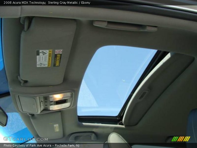 Sterling Gray Metallic / Ebony 2008 Acura MDX Technology