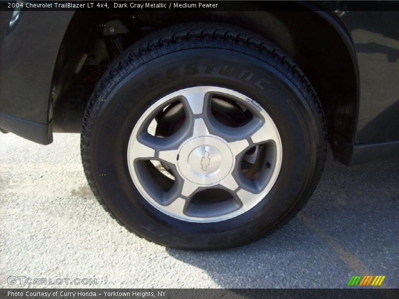 Dark Gray Metallic / Medium Pewter 2004 Chevrolet TrailBlazer LT 4x4