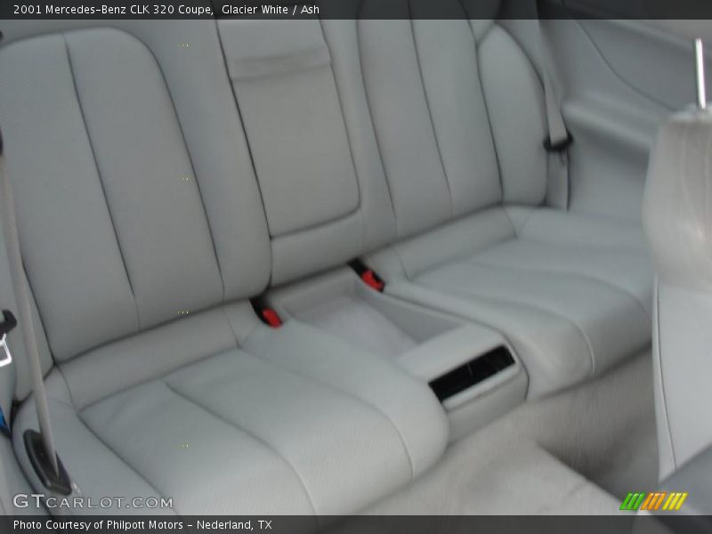 Glacier White / Ash 2001 Mercedes-Benz CLK 320 Coupe