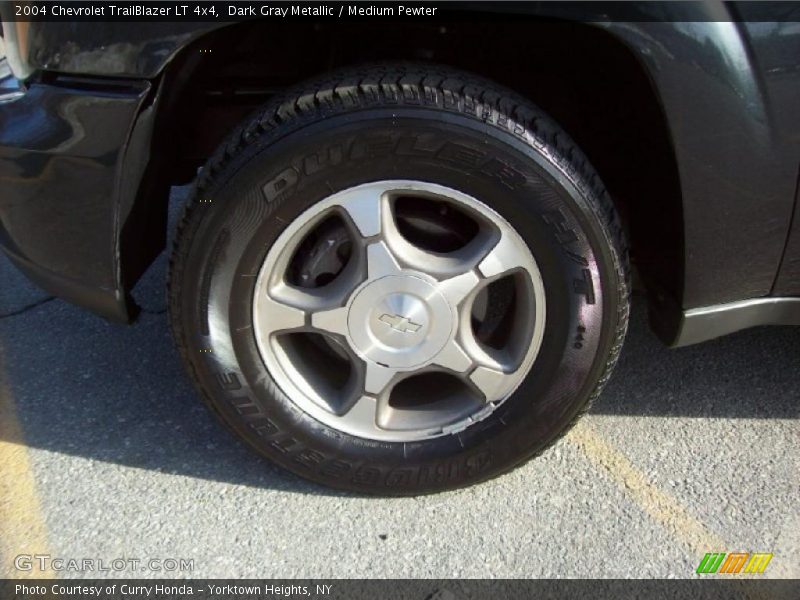 Dark Gray Metallic / Medium Pewter 2004 Chevrolet TrailBlazer LT 4x4