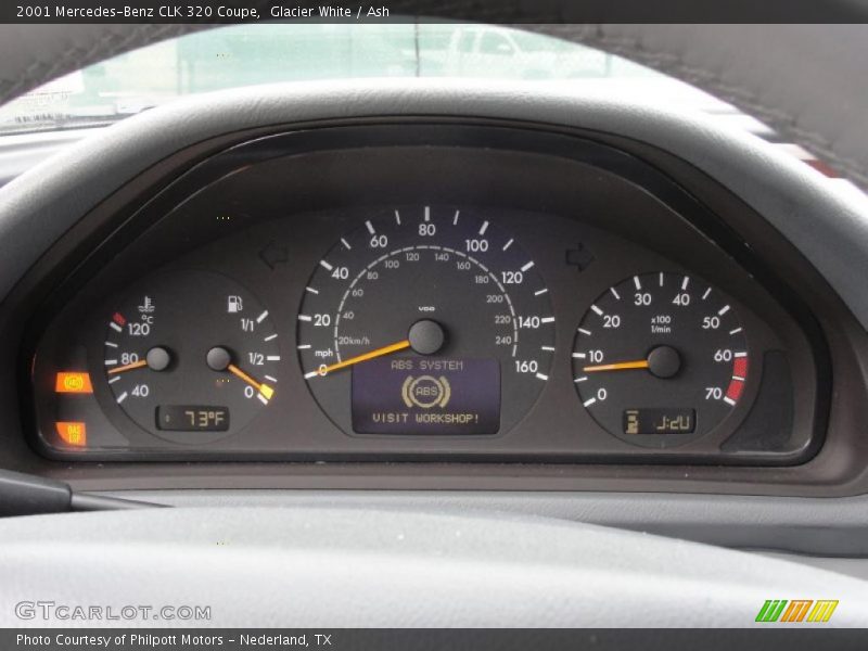  2001 CLK 320 Coupe 320 Coupe Gauges