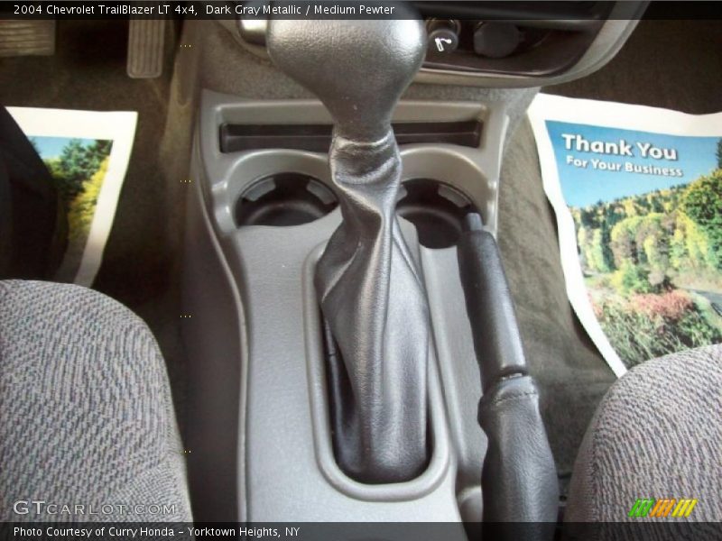 Dark Gray Metallic / Medium Pewter 2004 Chevrolet TrailBlazer LT 4x4