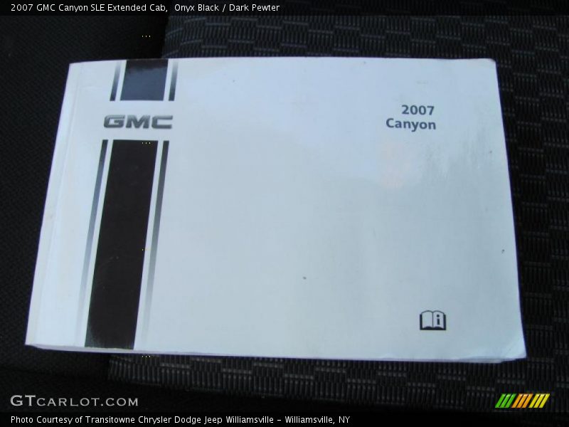 Onyx Black / Dark Pewter 2007 GMC Canyon SLE Extended Cab