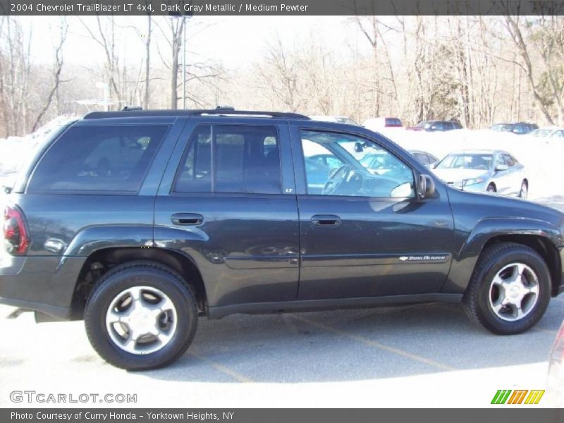 Dark Gray Metallic / Medium Pewter 2004 Chevrolet TrailBlazer LT 4x4