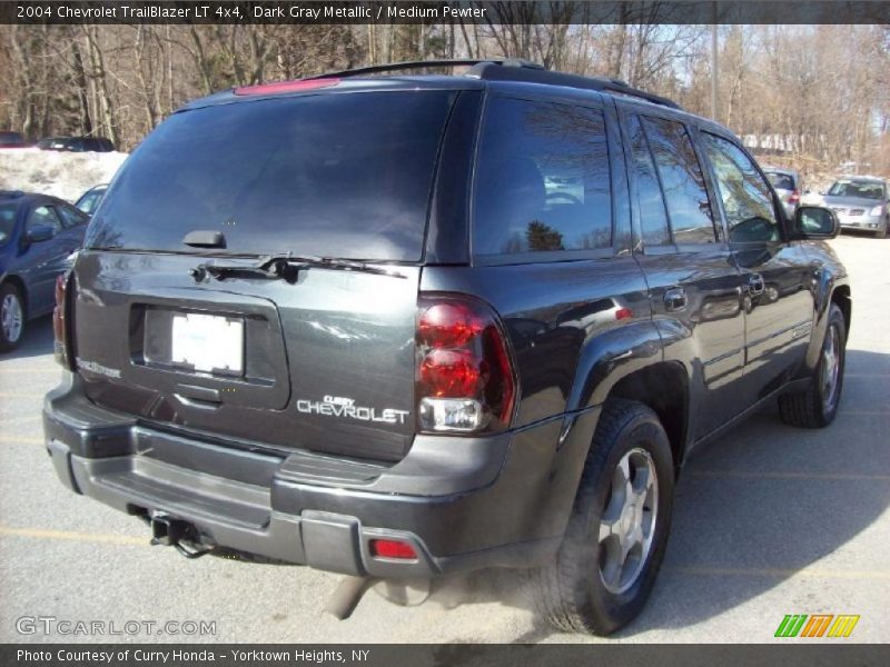 Dark Gray Metallic / Medium Pewter 2004 Chevrolet TrailBlazer LT 4x4