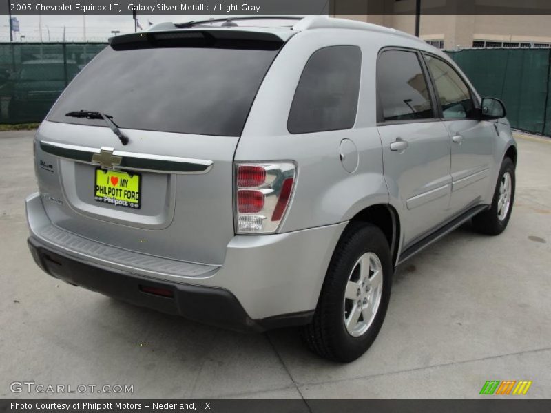 Galaxy Silver Metallic / Light Gray 2005 Chevrolet Equinox LT
