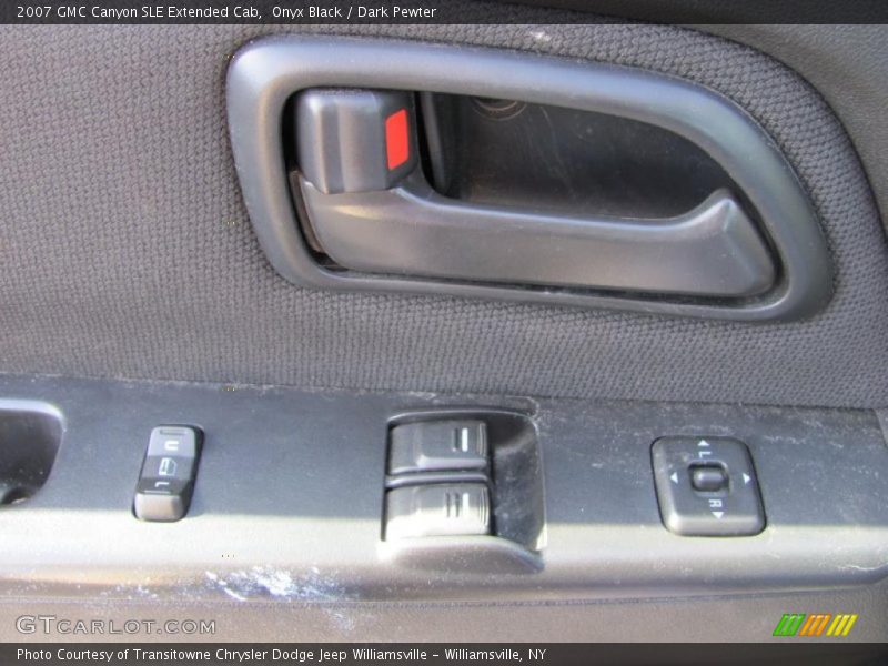 Onyx Black / Dark Pewter 2007 GMC Canyon SLE Extended Cab