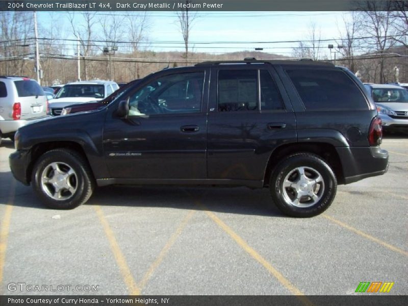 Dark Gray Metallic / Medium Pewter 2004 Chevrolet TrailBlazer LT 4x4