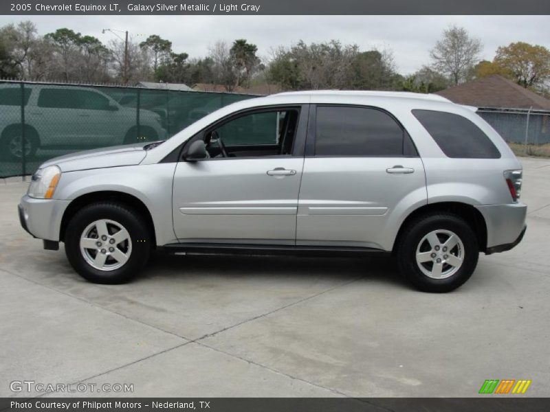 Galaxy Silver Metallic / Light Gray 2005 Chevrolet Equinox LT