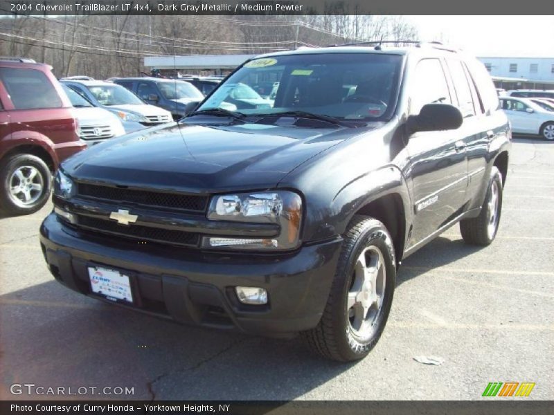 Dark Gray Metallic / Medium Pewter 2004 Chevrolet TrailBlazer LT 4x4