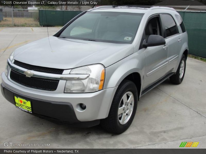 Galaxy Silver Metallic / Light Gray 2005 Chevrolet Equinox LT