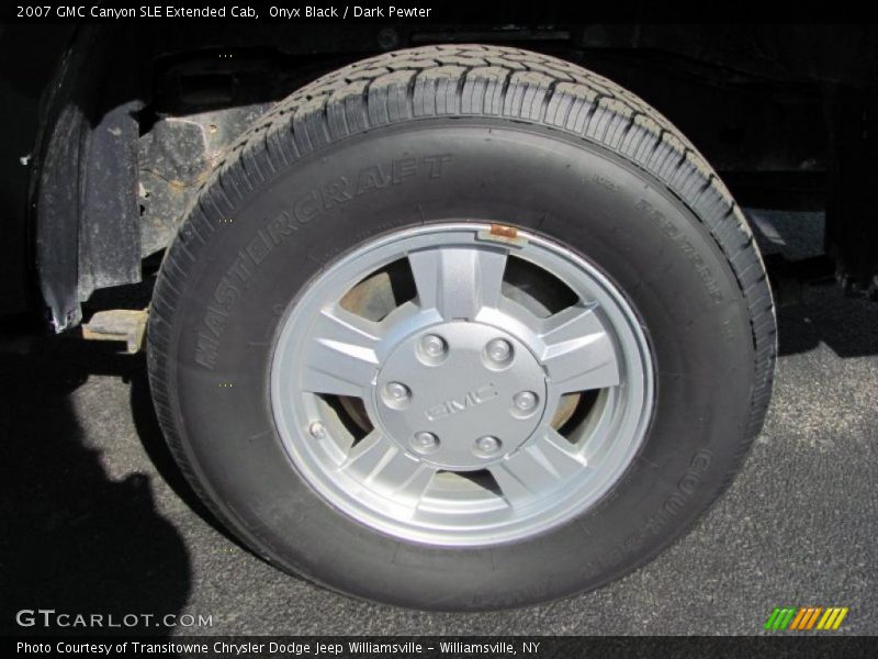 Onyx Black / Dark Pewter 2007 GMC Canyon SLE Extended Cab