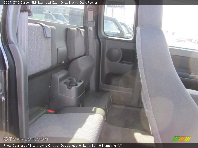 Onyx Black / Dark Pewter 2007 GMC Canyon SLE Extended Cab