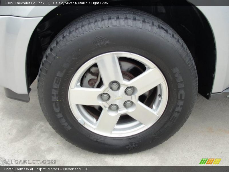 Galaxy Silver Metallic / Light Gray 2005 Chevrolet Equinox LT