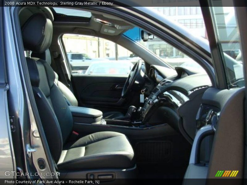 Sterling Gray Metallic / Ebony 2008 Acura MDX Technology