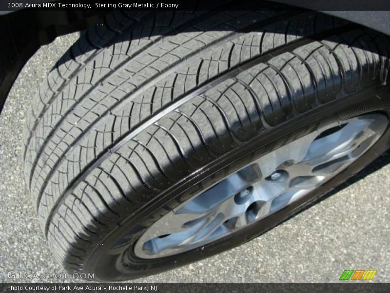 Sterling Gray Metallic / Ebony 2008 Acura MDX Technology