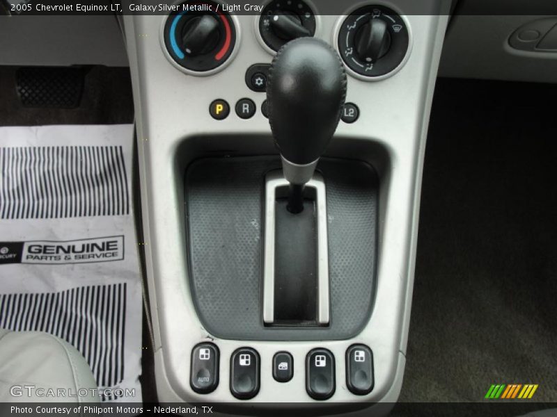 Galaxy Silver Metallic / Light Gray 2005 Chevrolet Equinox LT