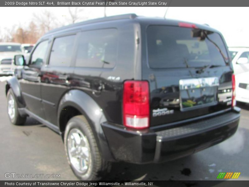 Brilliant Black Crystal Pearl / Dark Slate Gray/Light Slate Gray 2009 Dodge Nitro SLT 4x4