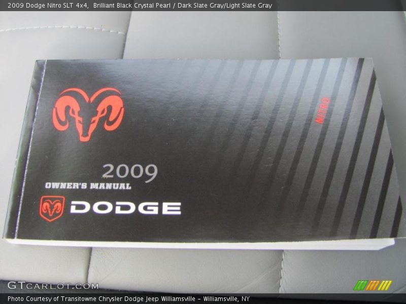 Brilliant Black Crystal Pearl / Dark Slate Gray/Light Slate Gray 2009 Dodge Nitro SLT 4x4