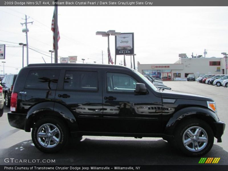Brilliant Black Crystal Pearl / Dark Slate Gray/Light Slate Gray 2009 Dodge Nitro SLT 4x4