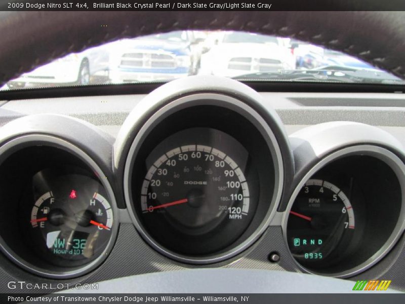 Brilliant Black Crystal Pearl / Dark Slate Gray/Light Slate Gray 2009 Dodge Nitro SLT 4x4