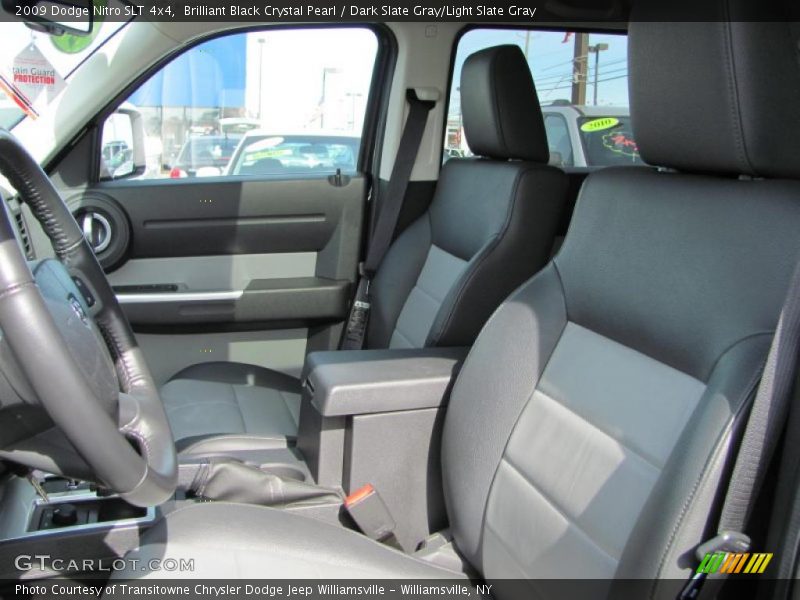 Brilliant Black Crystal Pearl / Dark Slate Gray/Light Slate Gray 2009 Dodge Nitro SLT 4x4
