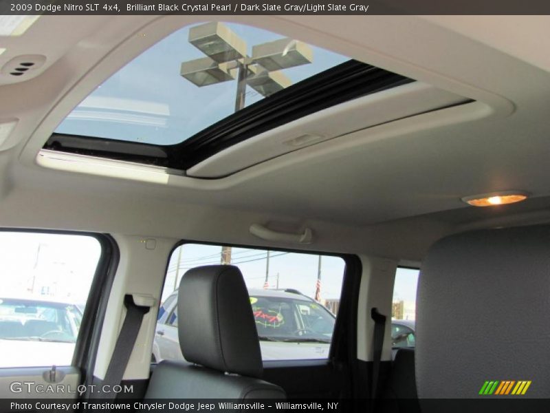 Brilliant Black Crystal Pearl / Dark Slate Gray/Light Slate Gray 2009 Dodge Nitro SLT 4x4
