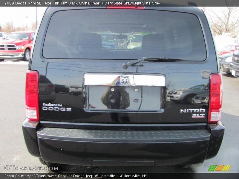 Brilliant Black Crystal Pearl / Dark Slate Gray/Light Slate Gray 2009 Dodge Nitro SLT 4x4