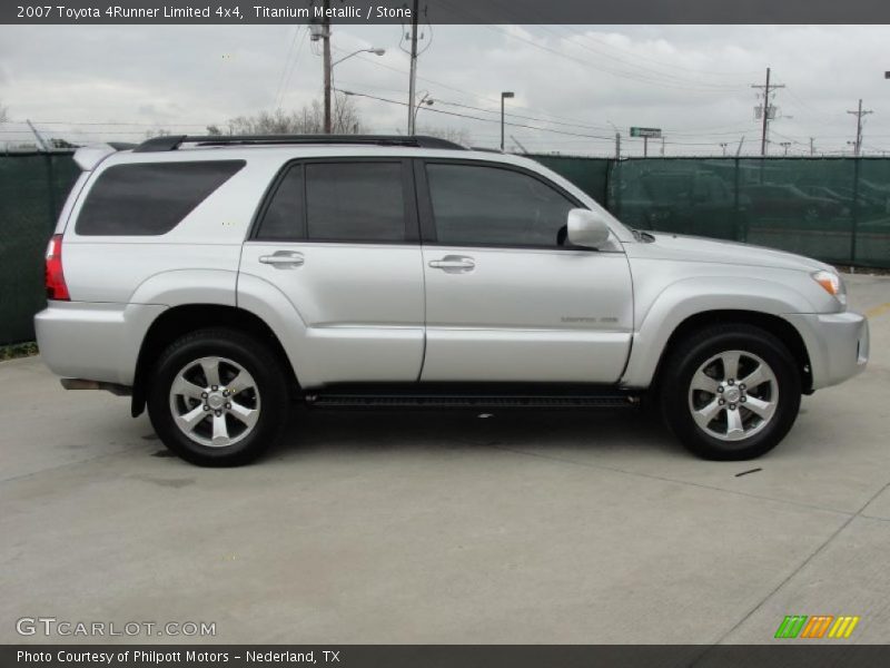 Titanium Metallic / Stone 2007 Toyota 4Runner Limited 4x4