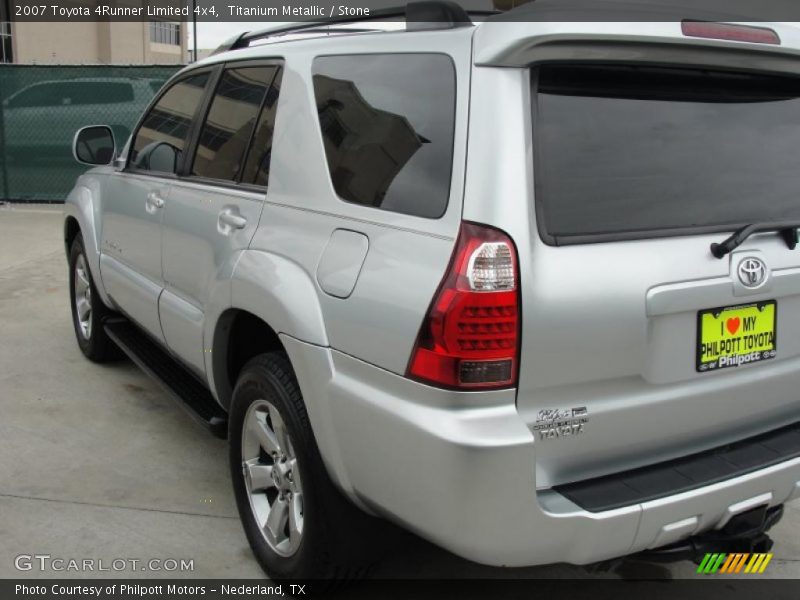 Titanium Metallic / Stone 2007 Toyota 4Runner Limited 4x4