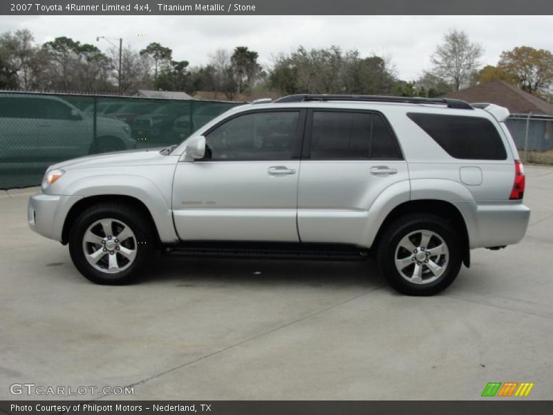Titanium Metallic / Stone 2007 Toyota 4Runner Limited 4x4