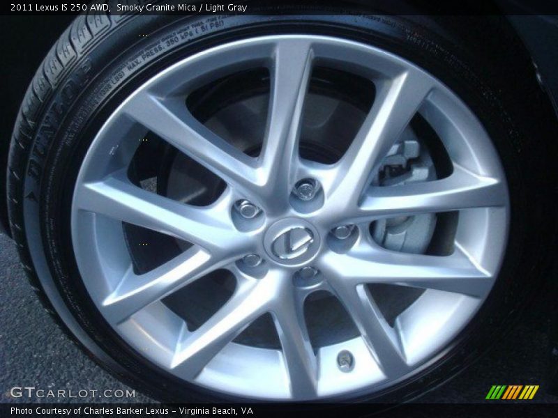  2011 IS 250 AWD Wheel