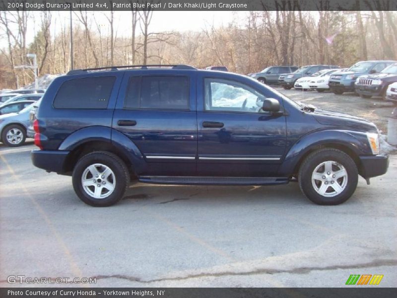 Patriot Blue Pearl / Dark Khaki/Light Graystone 2004 Dodge Durango Limited 4x4