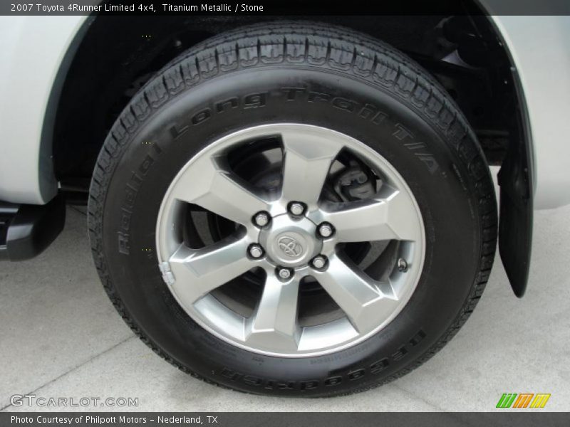 Titanium Metallic / Stone 2007 Toyota 4Runner Limited 4x4