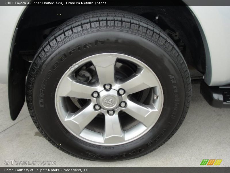 Titanium Metallic / Stone 2007 Toyota 4Runner Limited 4x4
