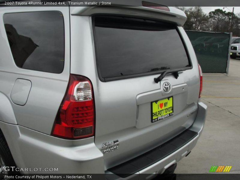 Titanium Metallic / Stone 2007 Toyota 4Runner Limited 4x4