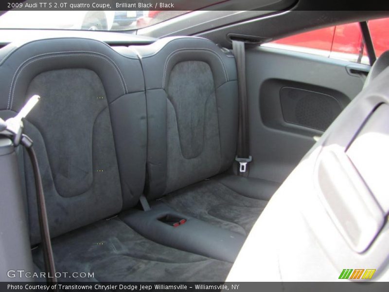  2009 TT S 2.0T quattro Coupe Black Interior