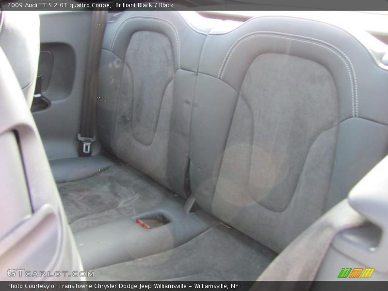  2009 TT S 2.0T quattro Coupe Black Interior