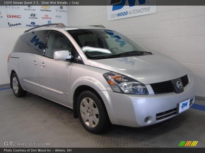 Silver Mist Metallic / Gray 2006 Nissan Quest 3.5