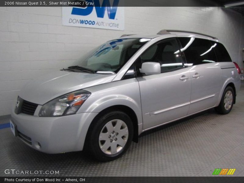 Silver Mist Metallic / Gray 2006 Nissan Quest 3.5