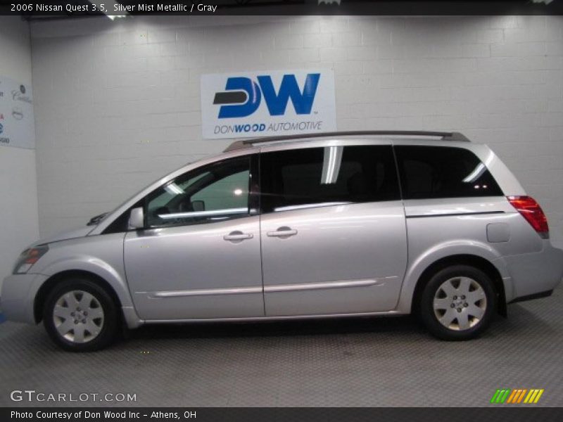 Silver Mist Metallic / Gray 2006 Nissan Quest 3.5