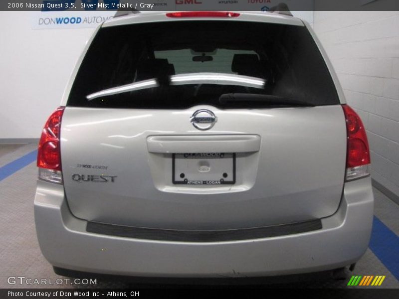 Silver Mist Metallic / Gray 2006 Nissan Quest 3.5